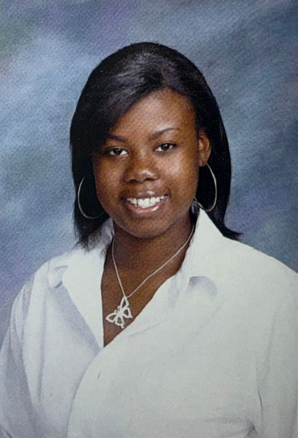 Billie's yearbook photo